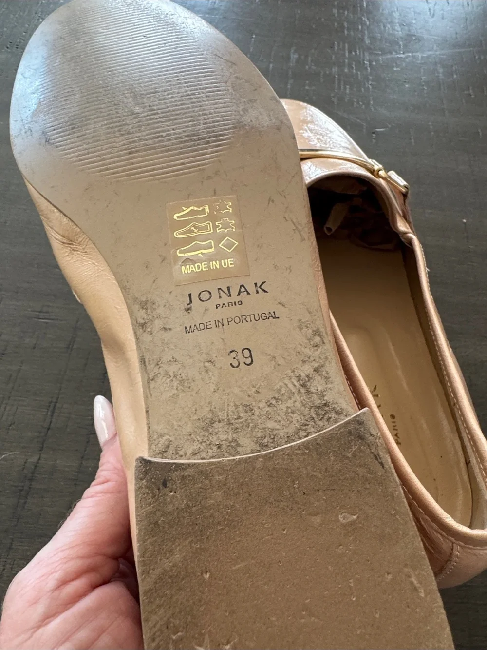 Jonak Paris Sempre Patent Leather Loafers / 39